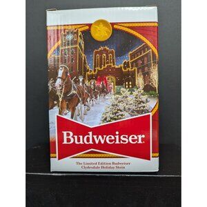 Budweiser 2020 Clydesdale Holiday Stein 41st Anniversary Edition New in Box